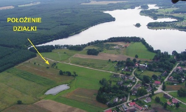 Okazja ? Sprzedam  Działkę Nad Jeziorem Nobliny